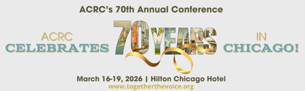 ACRC's 70th Annual Conference in Chicago